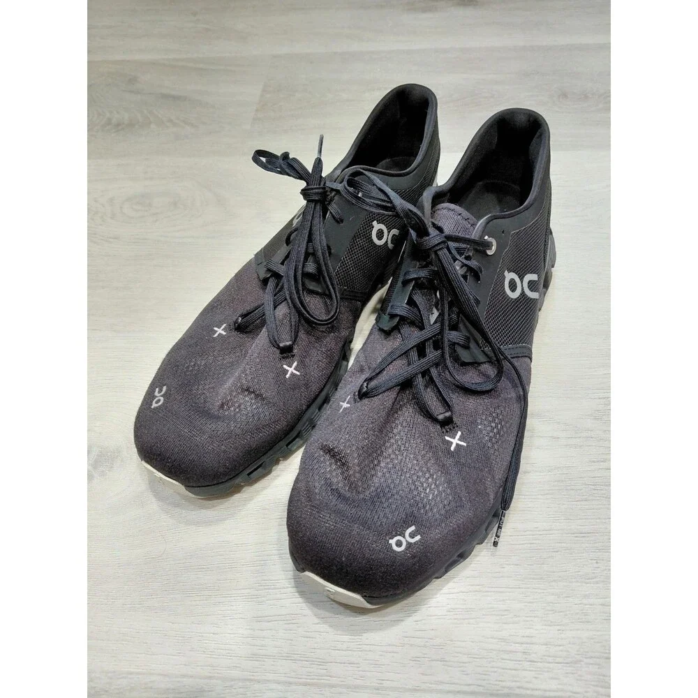 ON Cloud X 3 Sneakers Running Shoes Black Men Size 13
